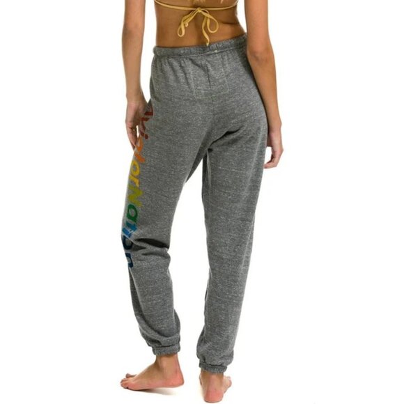 GUC Aviator Nation Venice Joggers/Sweatpants, Heather Grey, XS - Picture 4 of 15